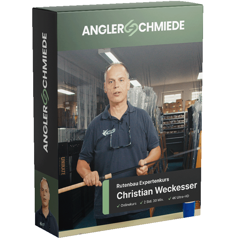 Anglerschmiede Expertenkurs Rutenbau mit Christian Weckesser, Produktbox Transparent