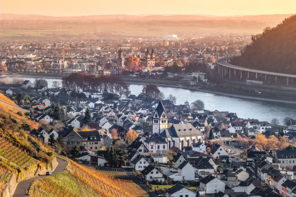 Der Rhein ist einer der größten Flüsse in Deutschland