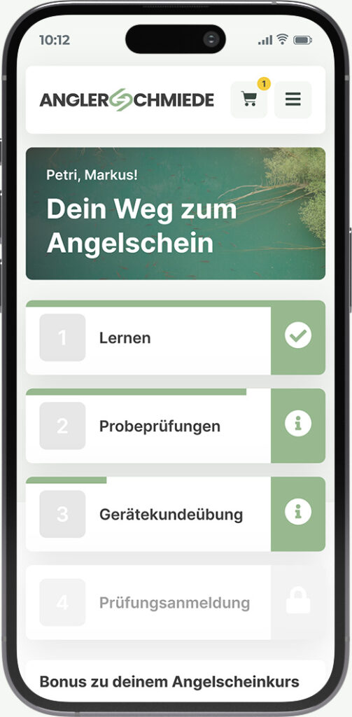 Angelschein Bremen online machen