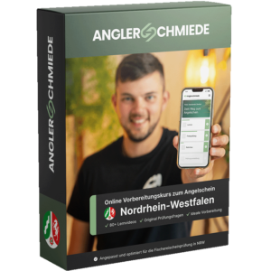 Anglerschmiede Angelscheinkurs Nordrhein-Westfalen Produktbox Transparent